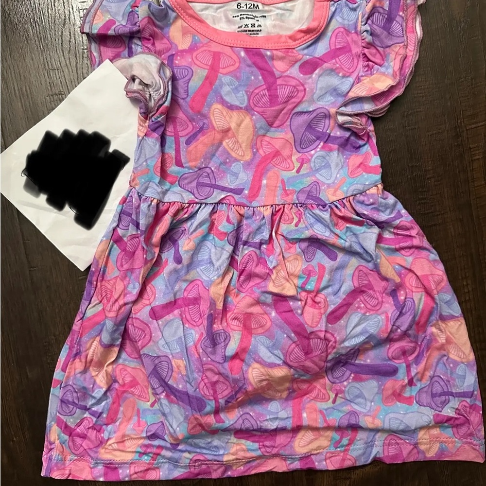 Oak and Ollie Mushroom Bamboo Dress
